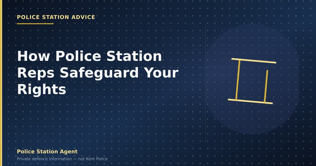 How Police Station Reps Safeguard Your Rights