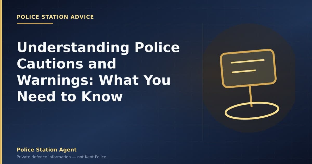 Understanding Police Cautions and Warnings: What You Need to Know