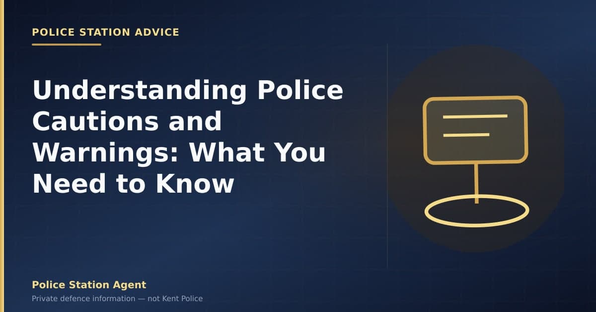 Understanding Police Cautions and Warnings: What You Need to Know