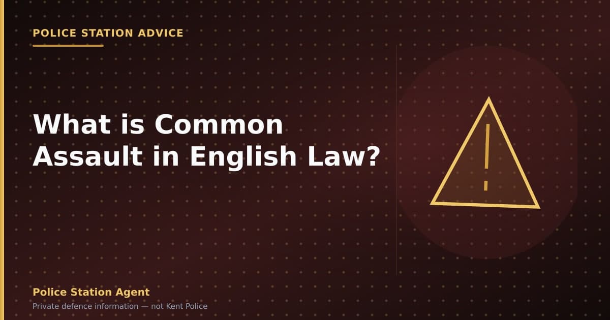 What is Common Assault in English Law?