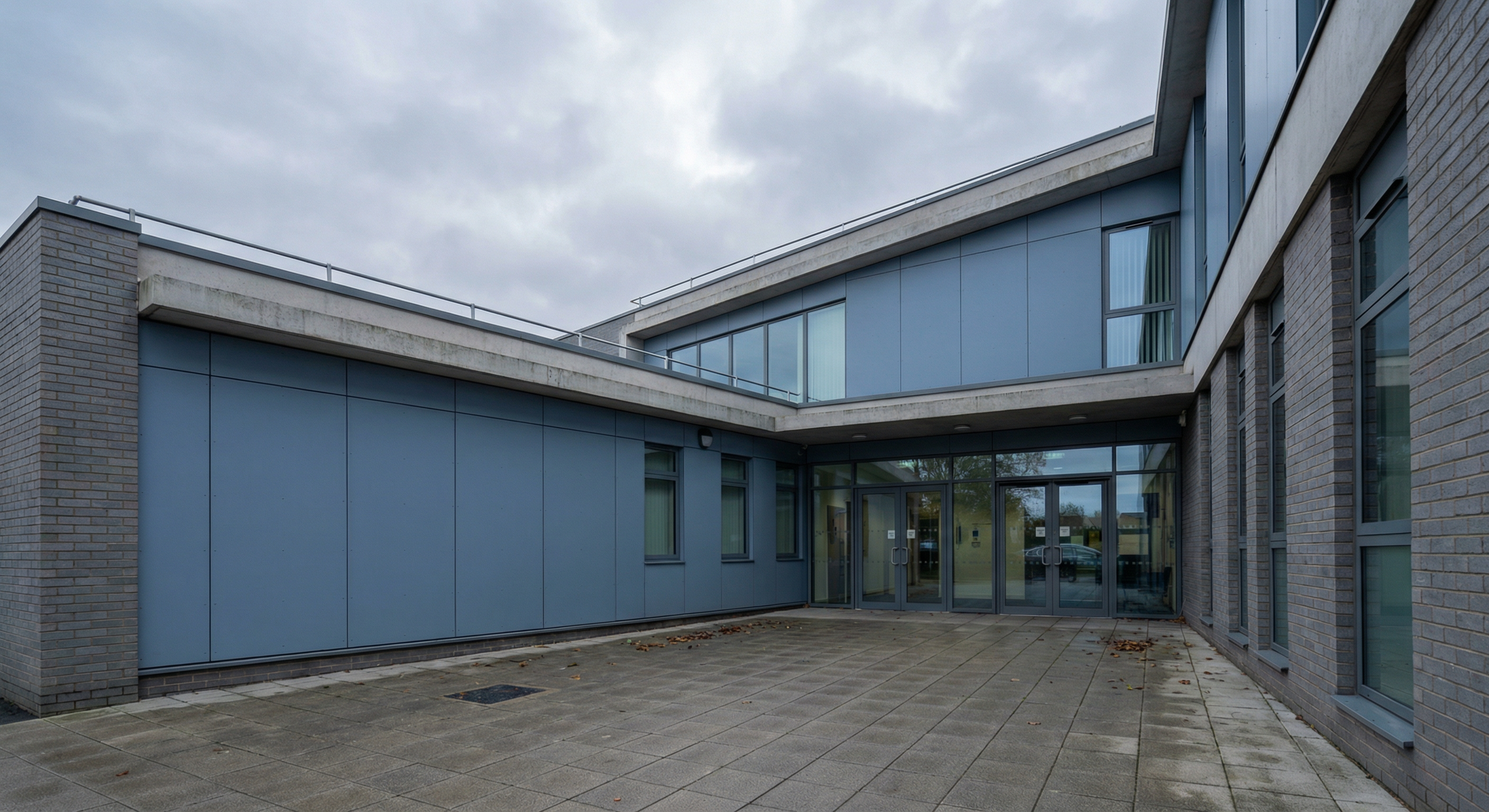 Police station setting where suspects attend for interview